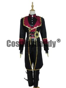 Conjunto de estrelas Kagehira Mika Halloween preto Suit Set Cosplay