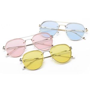 Оптовая мода женское золото ретро кошка глаз солнцезащитные очки негабаритные винтажные оттенки