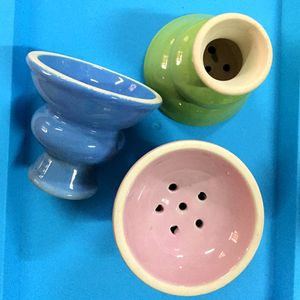 Skicka från USA Reting Pipe HB3 Hookah Bowl Ceramic Clay Bowl för Shisha