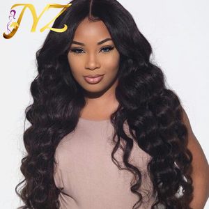 Big Body Wave Pre Plucked Human Hair Wigs 130% Density Human Hair Full Spets Wigs With Baby Hair Spets Front Wigs For Black Woman