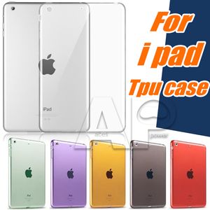 Per Ipad Air2 Mini 5/4 Custodie Pro 10.2 TPU Custodia morbida trasparente trasparente Cover posteriore in silicone Slim Apple Ipad6