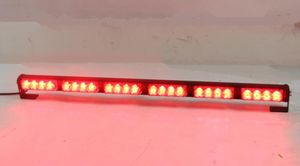 Alta intensidade 100 cm 10-30VDC 32W LED carro strobe luzes de aviso, LED Barra de luz de emergência para caminhão de bombeiros de ambulância policial, impermeável