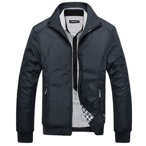 Herrenjacken Einfarbige Herren-Outwear-Jacke Designer-Stilvolle Herrenmäntel Heißer Verkauf Großhandel