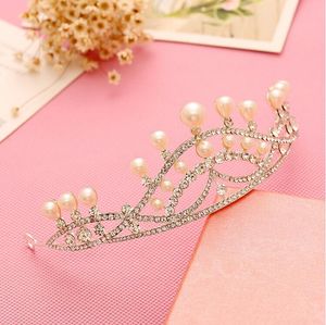 Bröllop Bridal Prom Smycken Crystal Tiara Headpiece Headband Headwear Hairwear Floral Headdress Belly Dance Hair Tillbehör