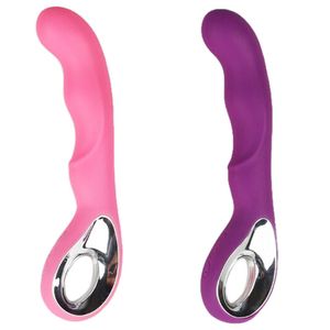 Dildos Waterproof 10 -Speed ​​Wand Magic Vibrator Personal Massager Zakrzywiony punkt Multispeed #T701