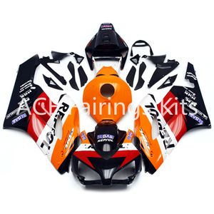 3 dom novo Para Honda CBR1000RR 2004 2005 04 05 ABS Motos carenagem Kit Carroçaria Laranja Vermelho, v