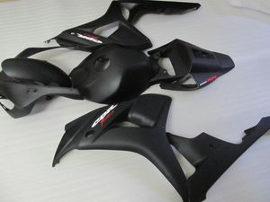 Injektionsgjutna ABS plastfeedningar för Honda CBR1000RR 06 07 Matt Black Fairing Kit CBR1000RR 2006 2007 OT21