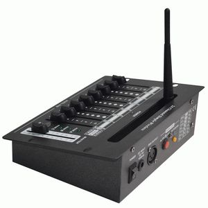 CE ROHS DMX Controller med tr￥dl￶s mottagare Mini Wireless DMX512 -konsol