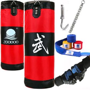 Alta qualità 100cm Training Fitness MMA Fighter Boxing Bag Hook Hanging Sport Sand Punch Punching Bag Sandbag Spedizione gratuita