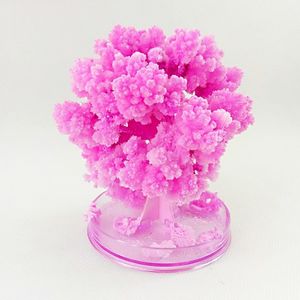 IWish 2017 Visual Artificial Sakura árvores Mágicas de Natal Crescendo Árvore de Papel Desktop Flor De Cereja Mágica Educação Crianças Brinquedos Para Crianças