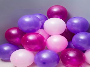 1000ピース/ロット速い船積み10インチ1.5 gラテックスの誕生日の結婚式の装飾の風船ピンクの白い紫色のパーティーの供給