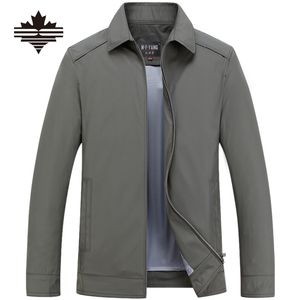 Wholesale- Spring Mens Business Jacket 2017 Autumn Men Jackets Casual Zipper Turn-down Collar Comfortable Thin Men Jackets Coat Outerwear