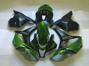 Kit de corpo de carenagem para HONDA CBR600RR 09 10 CBR 600RR CBR 600 Carroçaria CBR600 F5 2009 2010 verde preto Carenagens + presentes Hx02