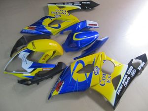 Kit carena 7 regali per stampaggio a iniezione per Suzuki GSXR1000 05 06 set carene giallo blu GSXR1000 2005 2006 OT26