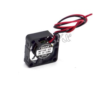 Ny SEPA MF15B-05 5V 0.06A 1,5cm 15mm 1505 15x15x5mm Mini Micro Fan Server Cooling Fan