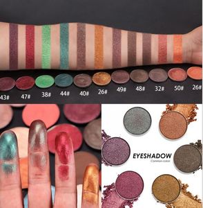 Pressed Glitter Eyeshadow Palette (54 Colors) Polarized laser eye shadow MATTE and Shimmer eye shadow powder