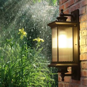 Waterproof garden Outdoor Wall Lamps garden high - end villa quality post balcony lamp WL