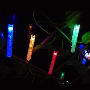 Stringi Słoneczne Światła światła zewnętrzne Lampy 4.8m 20leds Icecle Garden Krajobraz Ścieżka oświetlenia