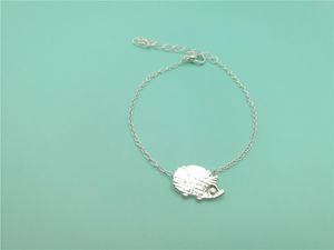 10PCS- B053 Cute Hedgehog Bracelet for Women Simple Cartoon Animal Porcupine Hedgepig Bracelets for Lady Gifts
