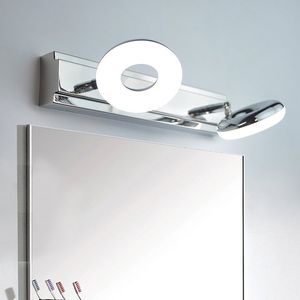 Modern White Donut paralumshade LED Parete a parete da bagno Specchio anteriore Armadio da parete Sconce Acqua e nebbia Resistente alla lampada da parete