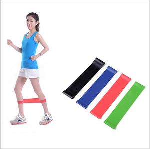 Yoga Exercise Loop Band Latex Spänning Bands Slim Ben Stretch Bands Rope Pilates Ring Fitness Loop Yoga Circles