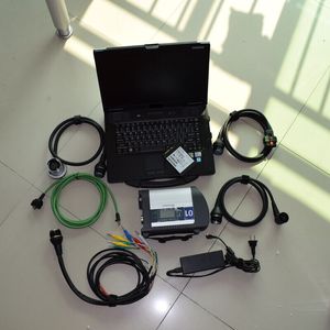 MB Star C4 Toughbook CF52 Diagnostic Tool SSD Laptop Full Set Scanner för 12 V 24V redo att arbeta skanner Super