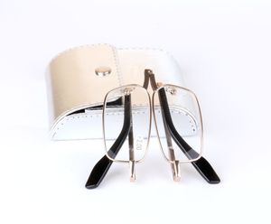 2017 New Fashion Folding Metal Reading Glasses Slim Foldbara Diopter Glasögon Presbyopic Glasögon Gratis frakt