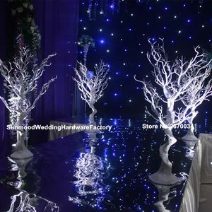 hot sale tall crystal flower stand/walkway for wedding decoration centerpieces