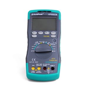 Freeshipping Stable LCD Digital Multimeter DC AC Voltage Current HP-890CN Temperature Meaurement Auto Range