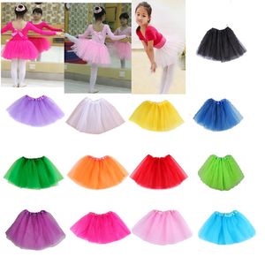 13 Farben erhältlich Sweetheart Wear Baby Mädchen Tutu Röcke Chiffon Baby Ballerina Rock Weihnachtsgeschenk Bonbonfarben