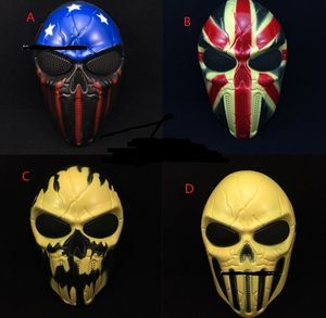 Festa de Halloween de Páscoa Cara cheia Caveira Esqueleto Jogo de Guerra CS JOGO Máscaras Fantasma Vestido Fantasia Cosplay adereços de performance suprimentos festivos presente