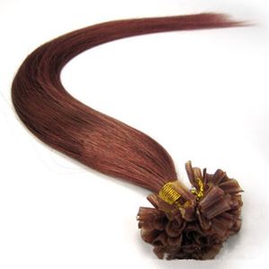 U tip hair extension 0.8g/strand 200 strands/lot nail tip #1 #2 #613 #60 #4 pre-bonded hair extensions