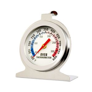 Stainless steel oven thermometer pointer thermometer can be directly into the oven using 50-300 degrees