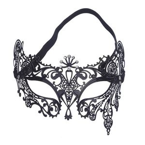 Wholesale-metal masquerade masks Elegant Metal Laser Cut Venetian Halloween Ball Masquerade mask QUALITY FIRST