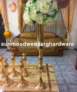 stand per composizioni floreali decorative Vaso centrotavola in ferro dorato più venduto