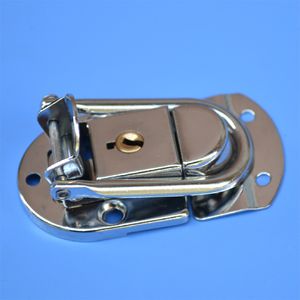 Metal HASP Bag Hardware Part Air Box Buckle Tool Flie Box Lock Equipment Clamp Handgjorda hårdvarufästen