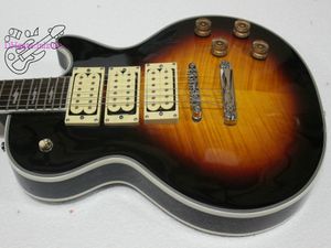 Alta Qualidade Frete grátis New Ace Frehley 3 Pickups Guitarra Elétrica Sunburst