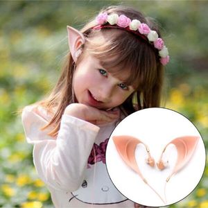 妖精の鮮やかなエルフの耳のイヤホン衣装コスプレ精神のHifi Stero earbudsスマートフォンMP3 / 4子供のためのヘッドセットマイク3.5mm