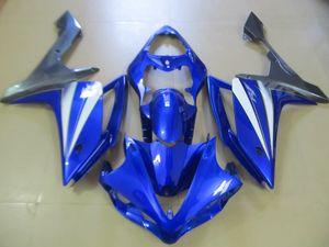 2008 R1 Yamaha Kit Plastique achat en gros de Kit carénage en plastique moulé par injection pour Yamaha YZF R1 kit carénages bleu noir YZFR1 OT06