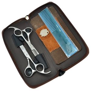 6,0 Zoll Purple Dragon JP440C Professionelle Haarscheren Set Schneiden Effilierschere Friseur Schere Friseur Salon Werkzeug, LZS0737