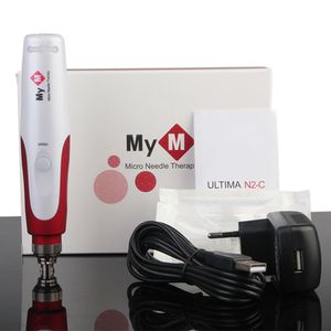 MYM Derma Pen 5 Speed Auto Electric Mirco Nadel Derma Pen MYM ULTIMA N2-C Dermapen mit 2 Stück Nadelkartusche