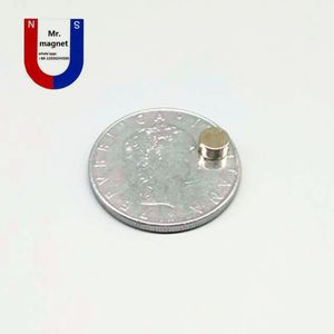 300 sztuk 6 * 3 6x3 MM Magnesy N35 Trwały luzem Mała Round NDFEB Dysk Neodymowy Dia. 6mm super potężny silny magnes ziemny