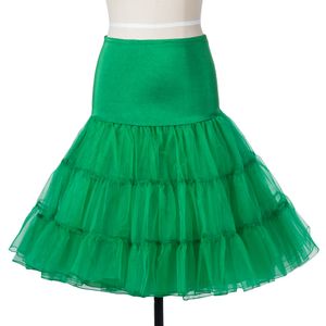 50s Vintage Rockabilly Bridal Petticoat Colorful Underskirt A Line Tulle Dance Wear New Tu Tu Skirt