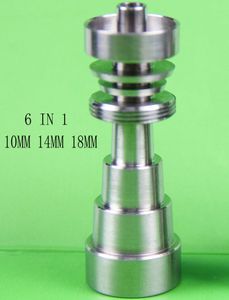 Sest shop Universal domeless titanium nail 10mm 14mm 18mm joint for male or female domeless nail quality suit for all the bong