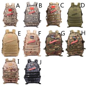 Adult Outdoors Backpacks CS Military Backpack Men Women's Outdoor Climbing Mountain Camouflage Bags Waterproof Oxford Cloth