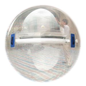TPU forte dimensione umana palla di criceto palla Zorb camminatori d'acqua gonfiabile trasparente Germania Tizip cerniera 1.5 m 2 m 2.5 m 3 m spedizione gratuita