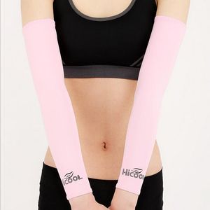 Vuxen stretch sport solblock anti uv skydd handskar armbåge längd kör arm ärmar arm kylhylsa täcker golf arm ärmar