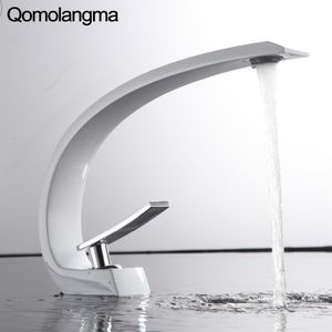 Оптовые - Wature Aund Basin Faucet.Brass Chrome White Paintence, Chrome Green Rapy Careated кран. Горячий холодный кран. Смеситель раковины