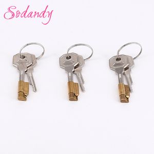 SODANDY 3set Magic Lock And Keys Chastity Device Component For New Chastity Cage Mens Cock Cage Restraint Penis Stealth Locks