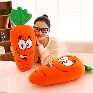 vegetables radish fluffy sleeping pillow cushion cute plush toy doll decorative pillow for sofa or car creative home furnishing cushion